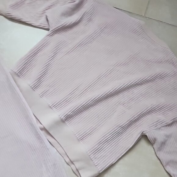 THE GREAT. Soft Pink Ribbed Set Size 0 - Picture 15 of 15